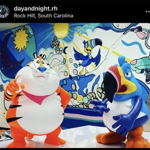 two cartoon characters