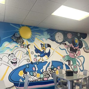 pizza, interior
