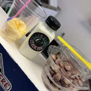 bagels, food