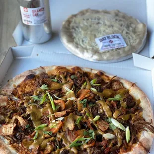 KBBQ pizza