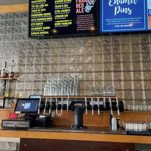 Beer menu