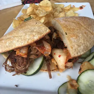 Korean Beef Sandwich