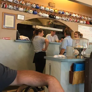 This is what waiting for your order to be taken looks like...