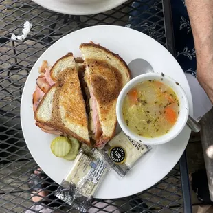 Ham and Brie Sandwich