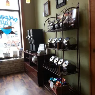 Coffee corner. Coffees from Door County.