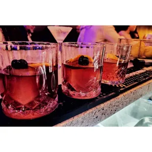 Smoke Old Fashioned! We start with the best selection of whiskey!