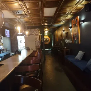 Plenty of room for after work.
 The restrooms are clean!