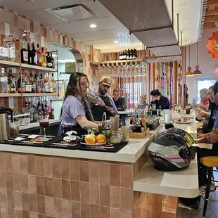 Busy bar inside