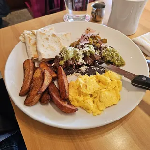 Steak and Eggs Plate