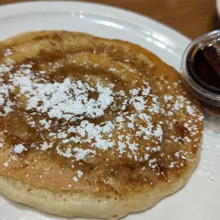 Cinnamon roll pancake