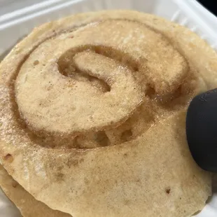 Cinnamon Roll Pancakes