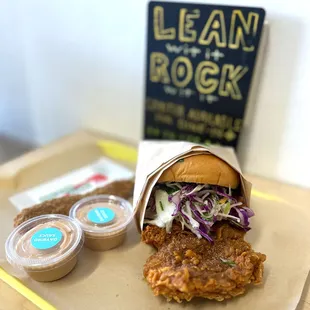 Szechuan Hot Chicken Sando