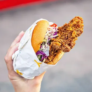 Szechuan Hot Chicken Sandwich