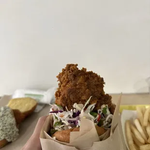 Szechaun chicken sandwich  Spicy mild