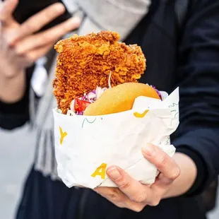 Szechuan Hot Chicken Sandwich