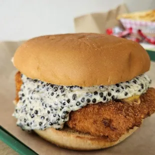 Hot Cod Sandwich
