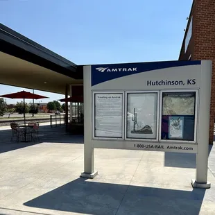 Train station guide