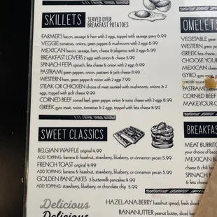 The pricing for the French toast is advertised incorrect...