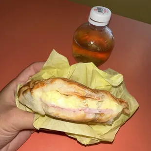 Egg, Ham, &amp; Cheese in Croissant