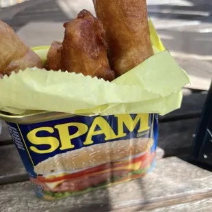 Spam fries