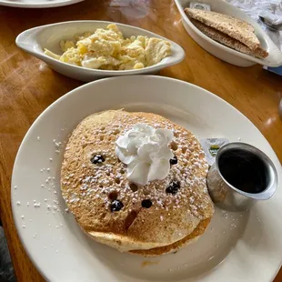 Nutty Blues Pancakes