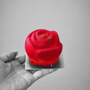 Strawberry Lava Mousse @whaevaeats