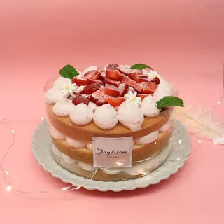 Strawberry Naked Cake 6"