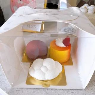 Mango Coconut Mousse Cake