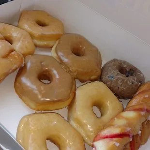 This was the creative selection I made up... Plus a 6 pack of Kolaches not pictured...