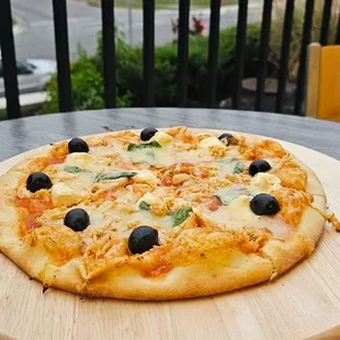pizza, food