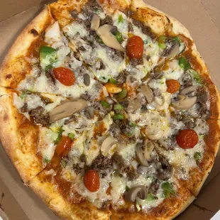 food, pizza