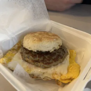 Sausage, Egg and Cheese