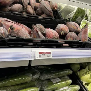 Banana flower &amp; other fun produce