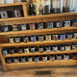 Custom handmade mugs