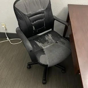 Chair in room