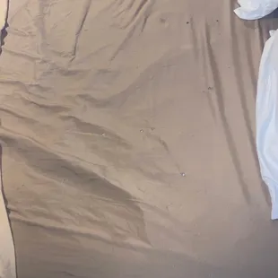 Another holey sheet underneath!