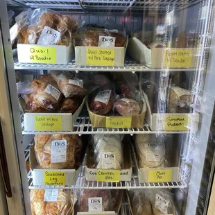 a variety of baked goods