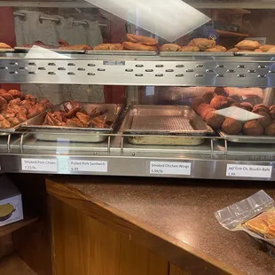 a variety of baked goods