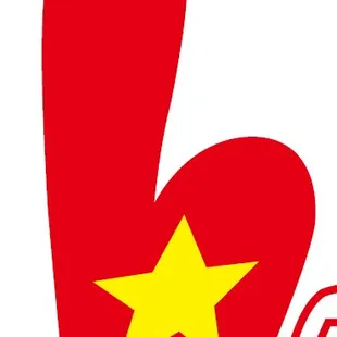 a red heart with a yellow star