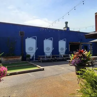 Beer garden