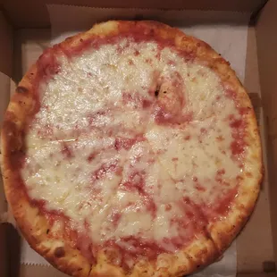 Personal cheese pizza