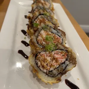 Deep fried crab roll