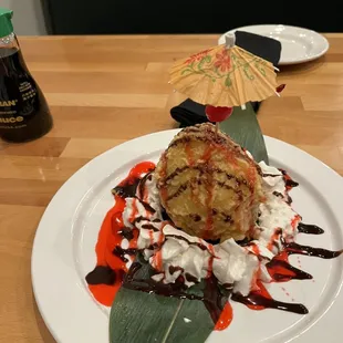 Tempura ice cream