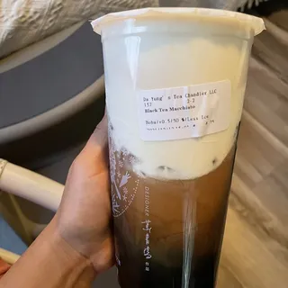 Black Tea Macchiato