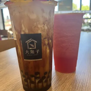Regular Caramel Boba Latte