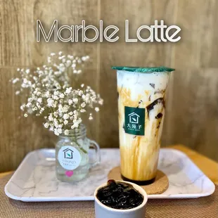 Monthly Special: Marble Latte