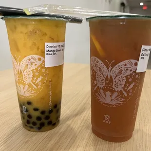 Mango and Dayung&apos;s Fresh Fruit Tea