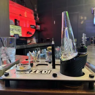 A La carte live resin setup