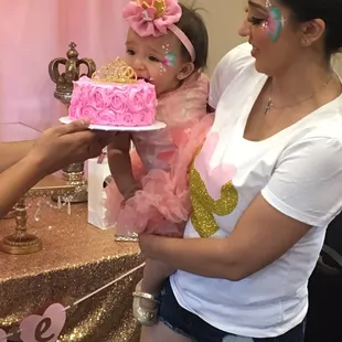 Matching mommy and me face painting