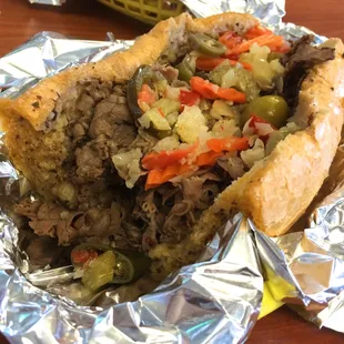 Italian Beef Sandwich